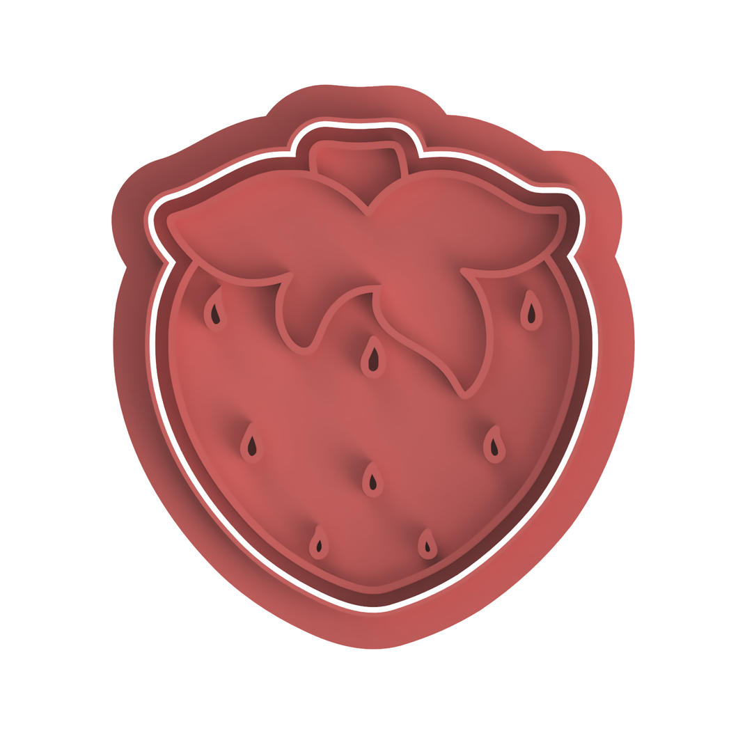 Strawberry #4 Cutter/Stamp