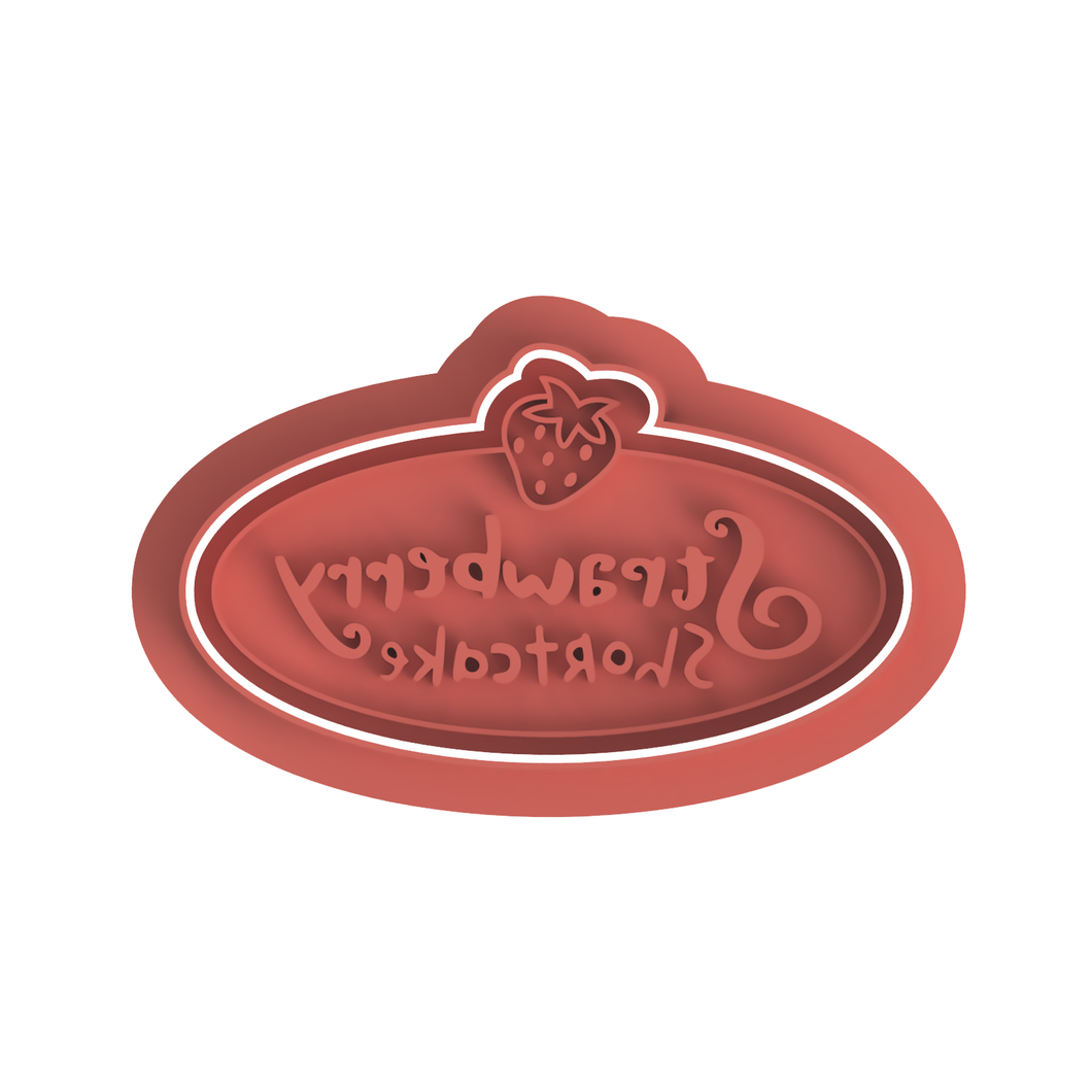 Strawberry Shortcake Logo Cutter/Stamp