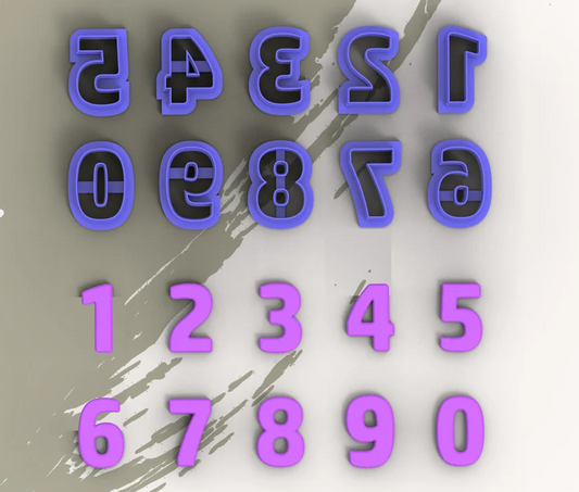 Number Cutter Set #4