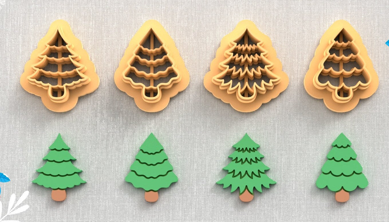 Pine Trees Stamp/cutter