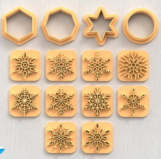 Snow Flakes Stamp & cutter