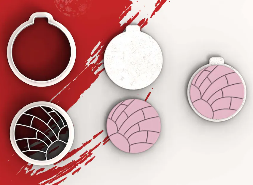 Concha Ornament Stamp & cutter