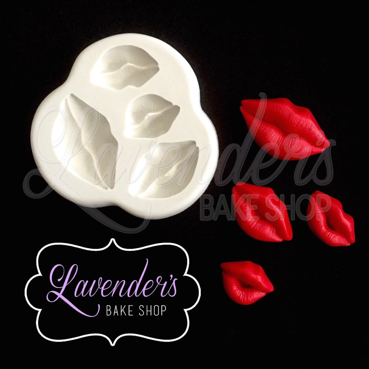 Lips silicione mold