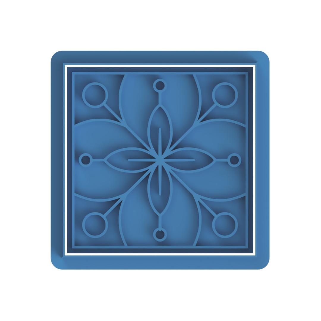 Talavera Print Tile 6 Stamp/Cutter