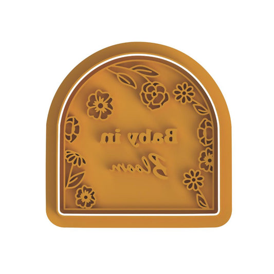 Baby in bloom Sign Cutter & Stamp