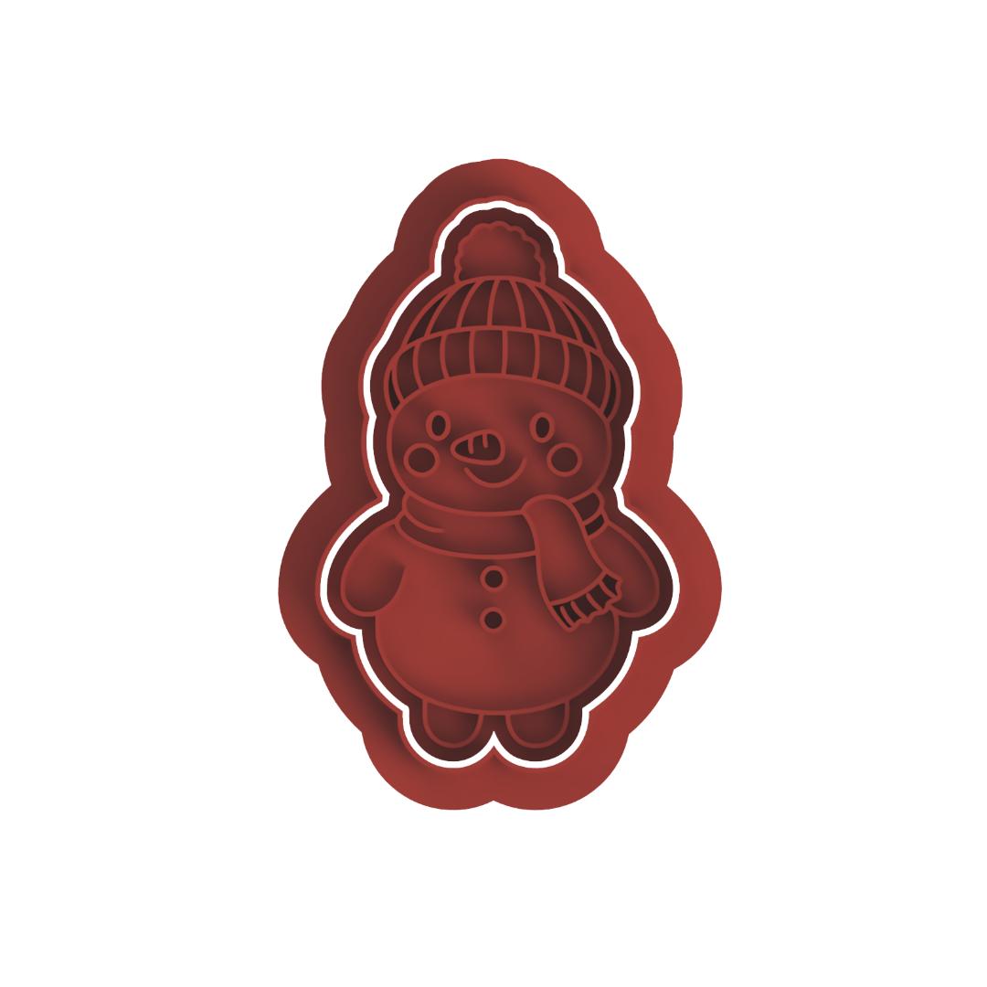 Cute snowman Frame/cutter