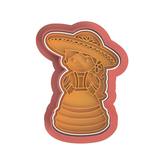 Charro Girl Cutter/embosser