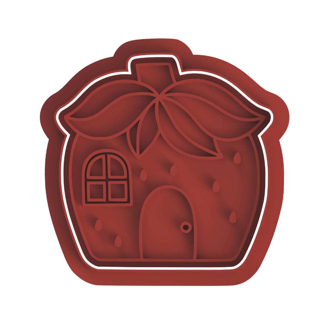 Baby Strawberry Set  Stamp/Cutter