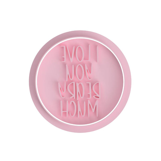 I Love You Beary Much Embosser