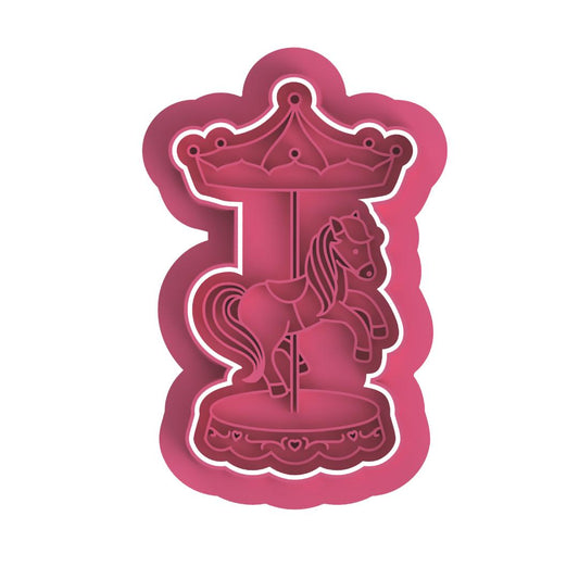 Carousel Horse 4 Cutter/Stamp