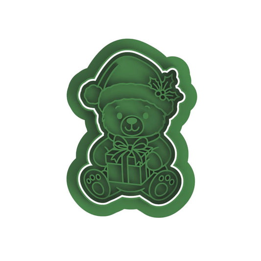 Christmas Teddy Bear Frame/cutter