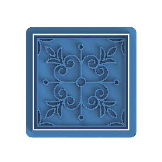 Talavera Print Tile 9 Stamp/Cutter