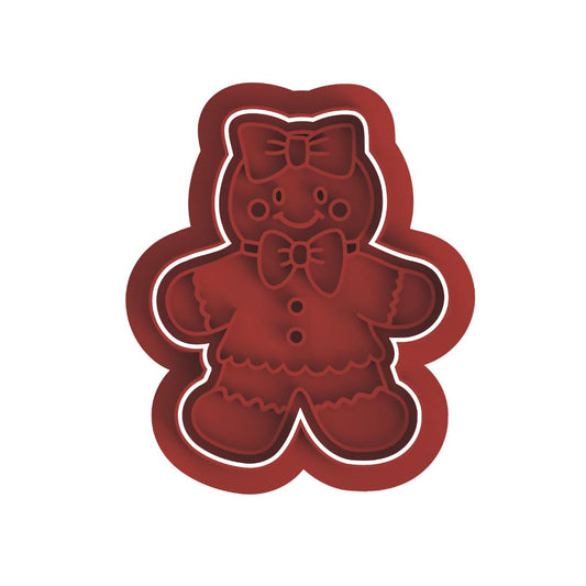 Gingerbread Girl Cutter/Stamp