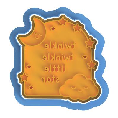 Twinkle  Twinkle Little Star Baby set  cutter/stamp