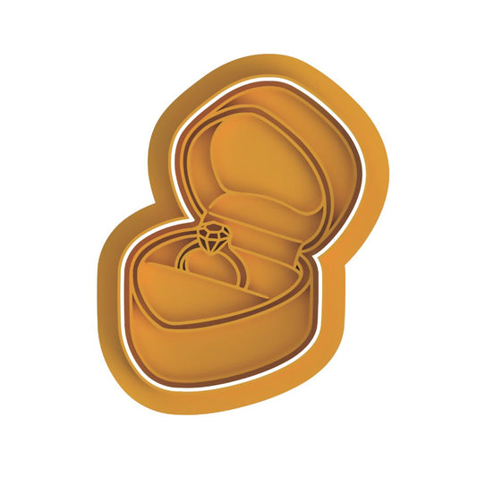 Heart shaped box Diamond Ring Cutter & Stamp