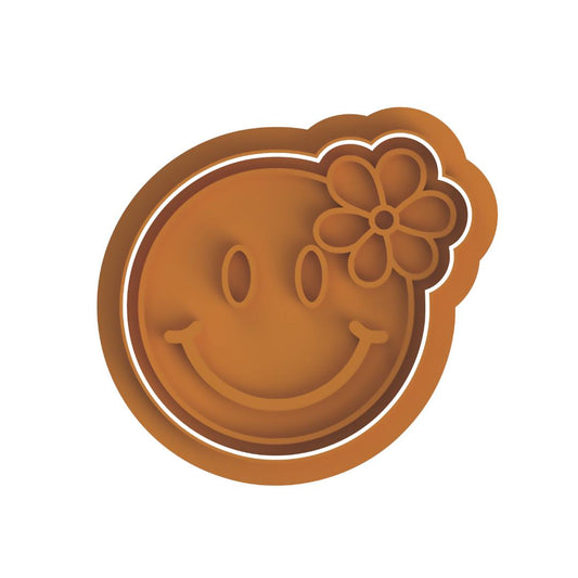 Happy Face Daisy Cutter/Stamp