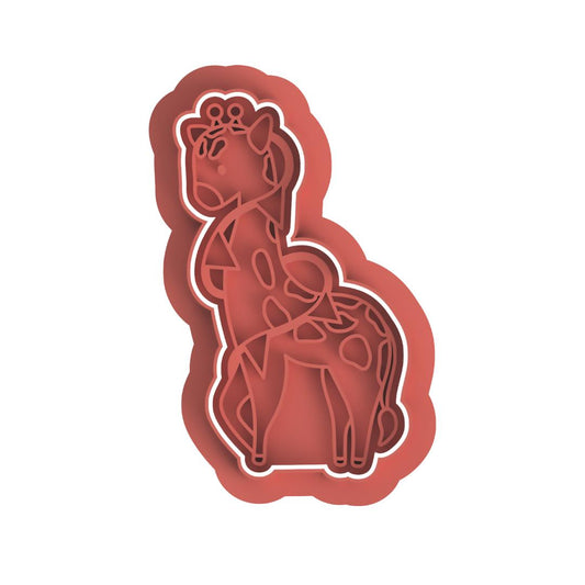 Giraffe cutter and stamp