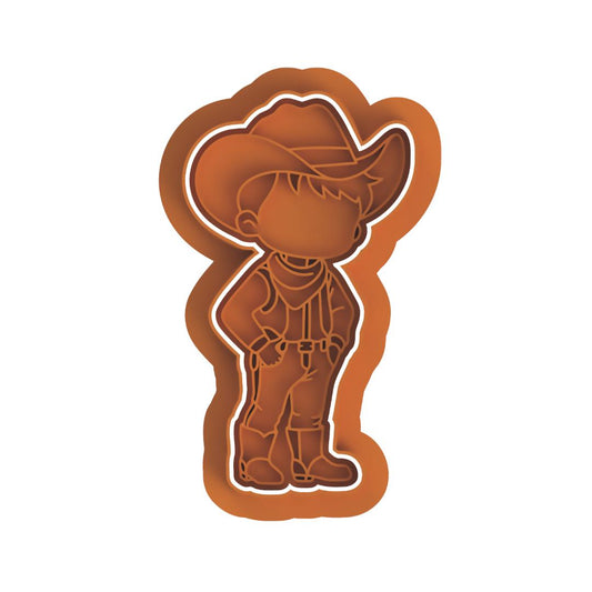 Cowboy #3 Cutter/Stamp