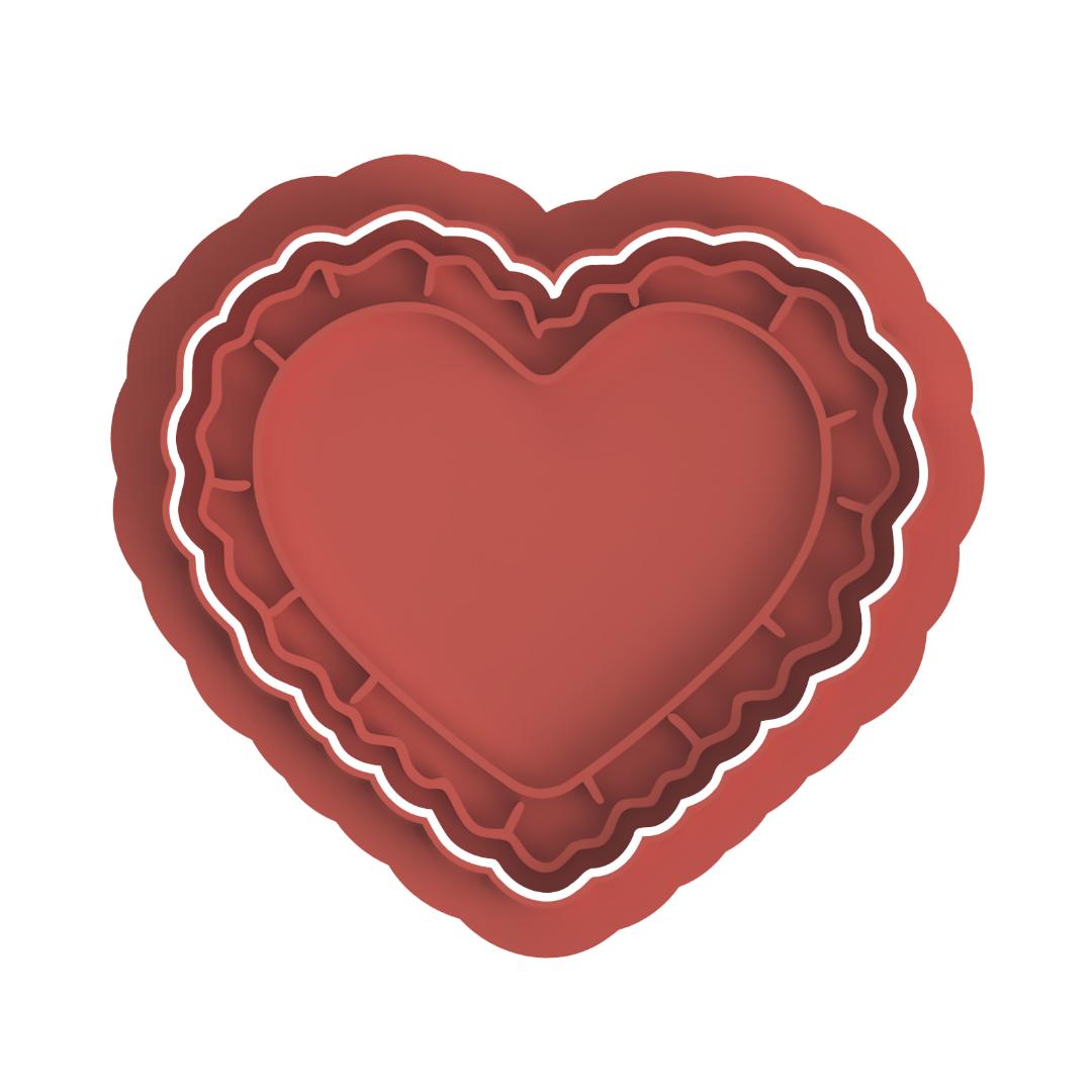 Heart Vintage Cutter/Stamp