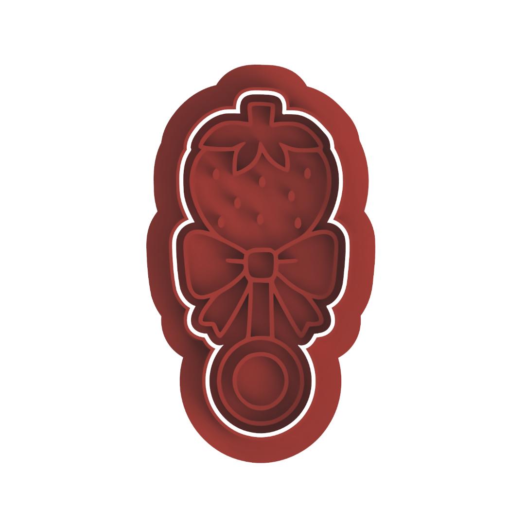 Baby Strawberry Set  Stamp/Cutter