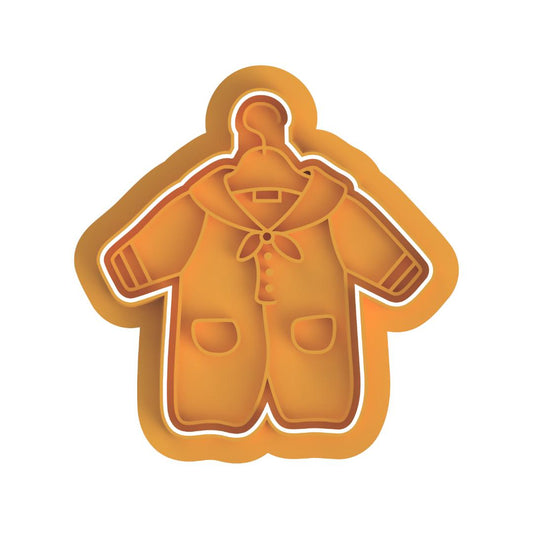 Boy Outfit on hanger Stamp/Cutter