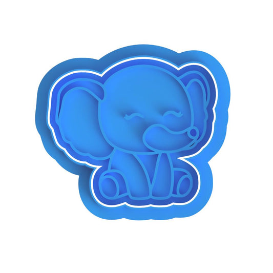 Elephant cutter and stamp