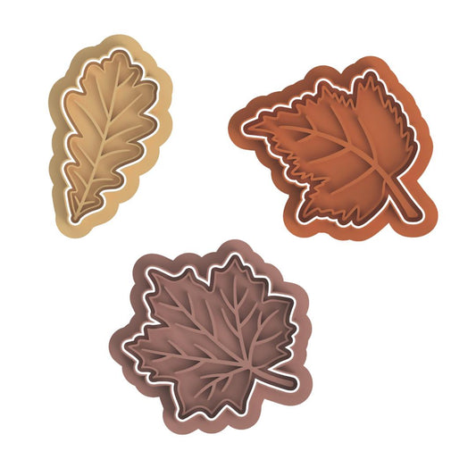 Fall leaves stamp/cutters