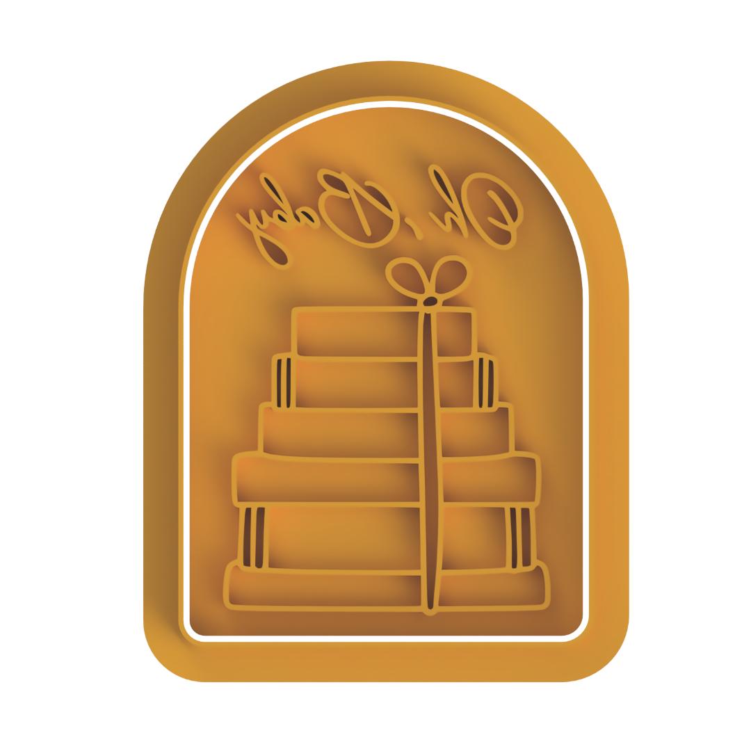 Oh baby books stamp/cutter