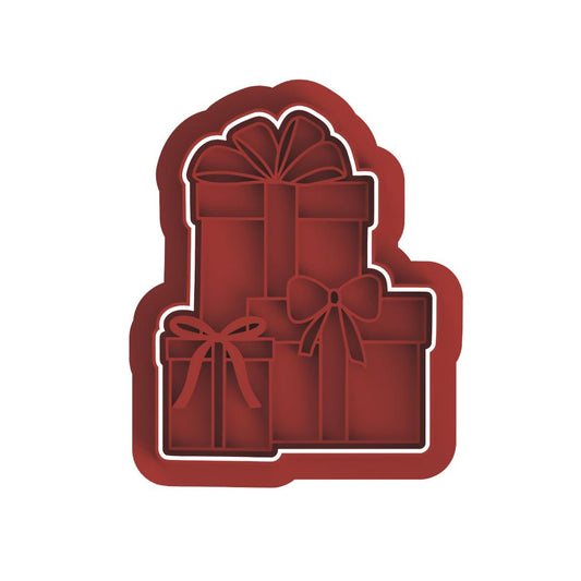 Xmas Gifts Cutter/Stamp