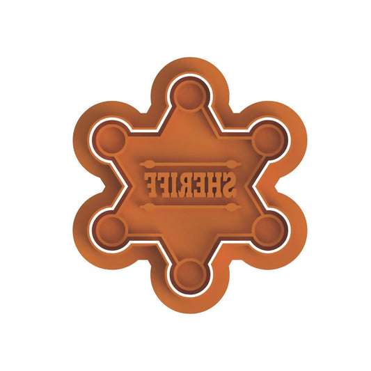 Sheriff Badge Cutter/Stamp