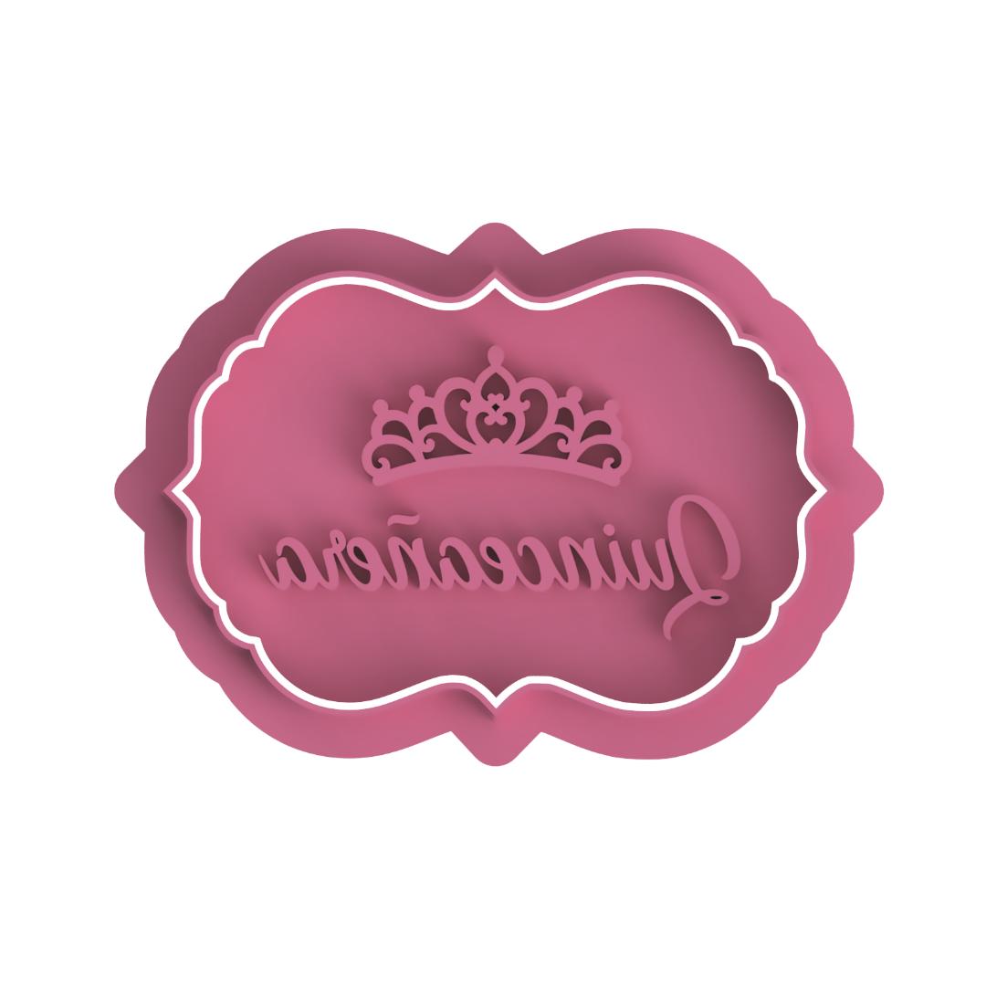 Quinceañera plaque Cutter/Embosser
