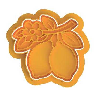 Bride Lemon Theme set  cutter/stamp