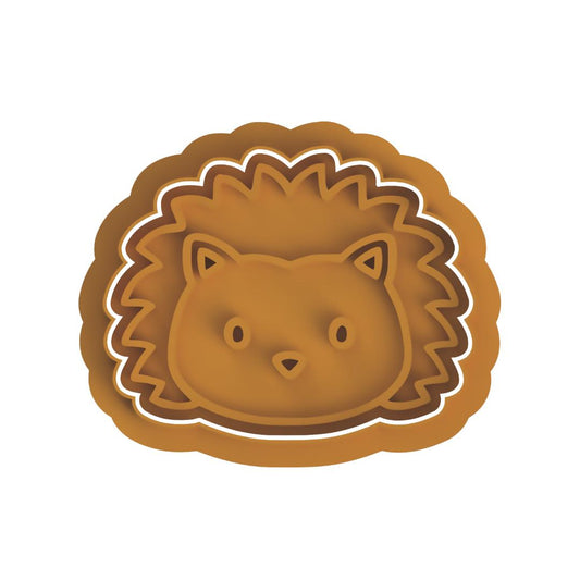 Porcupine animal head  Cutter & Stamp