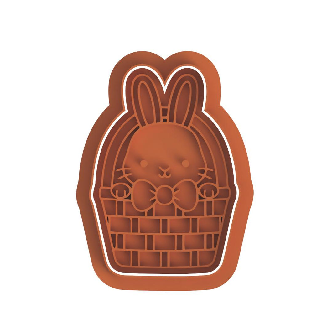 Bunny in basket Cutter/Embosser