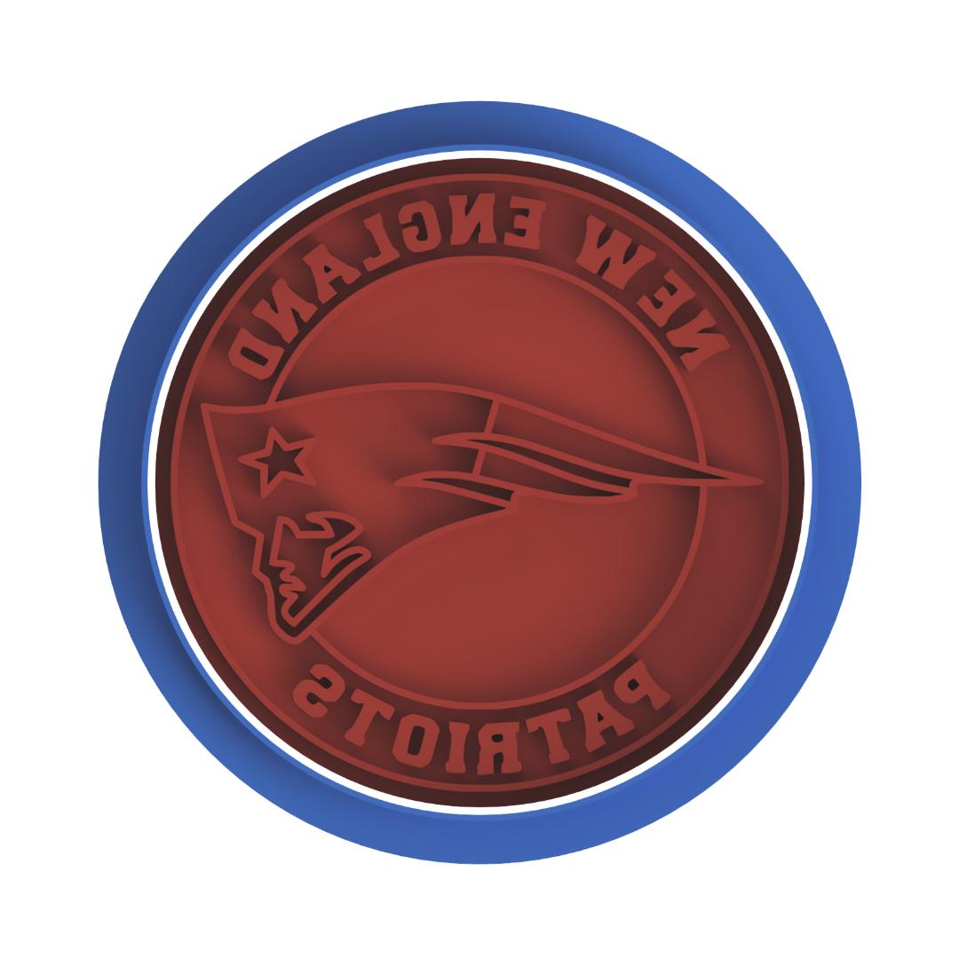 Patriots Round logo cutter & Stamp