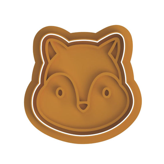 Aquirrel animal head  Cutter & Stamp