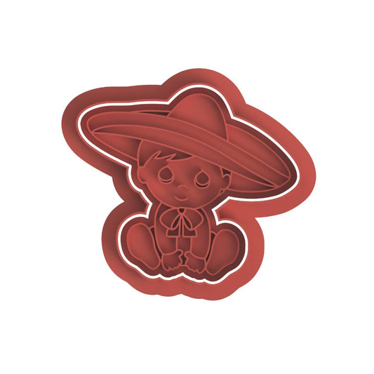 Baby Charro Stamp/Cutter