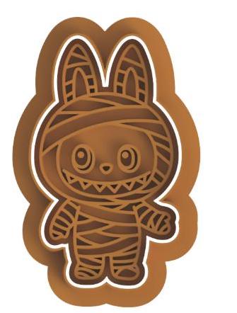 Labubu Halloween Stamp/Cutter