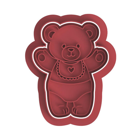 Baby bear Stamp & Cutter