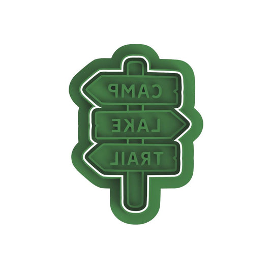 Camping Sign Stamp & cutter