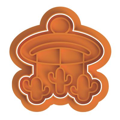 Mini Baby Cowboy Theme set  cutter/stamp