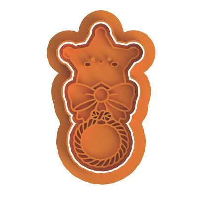 Mini Baby Cowboy Theme set  cutter/stamp