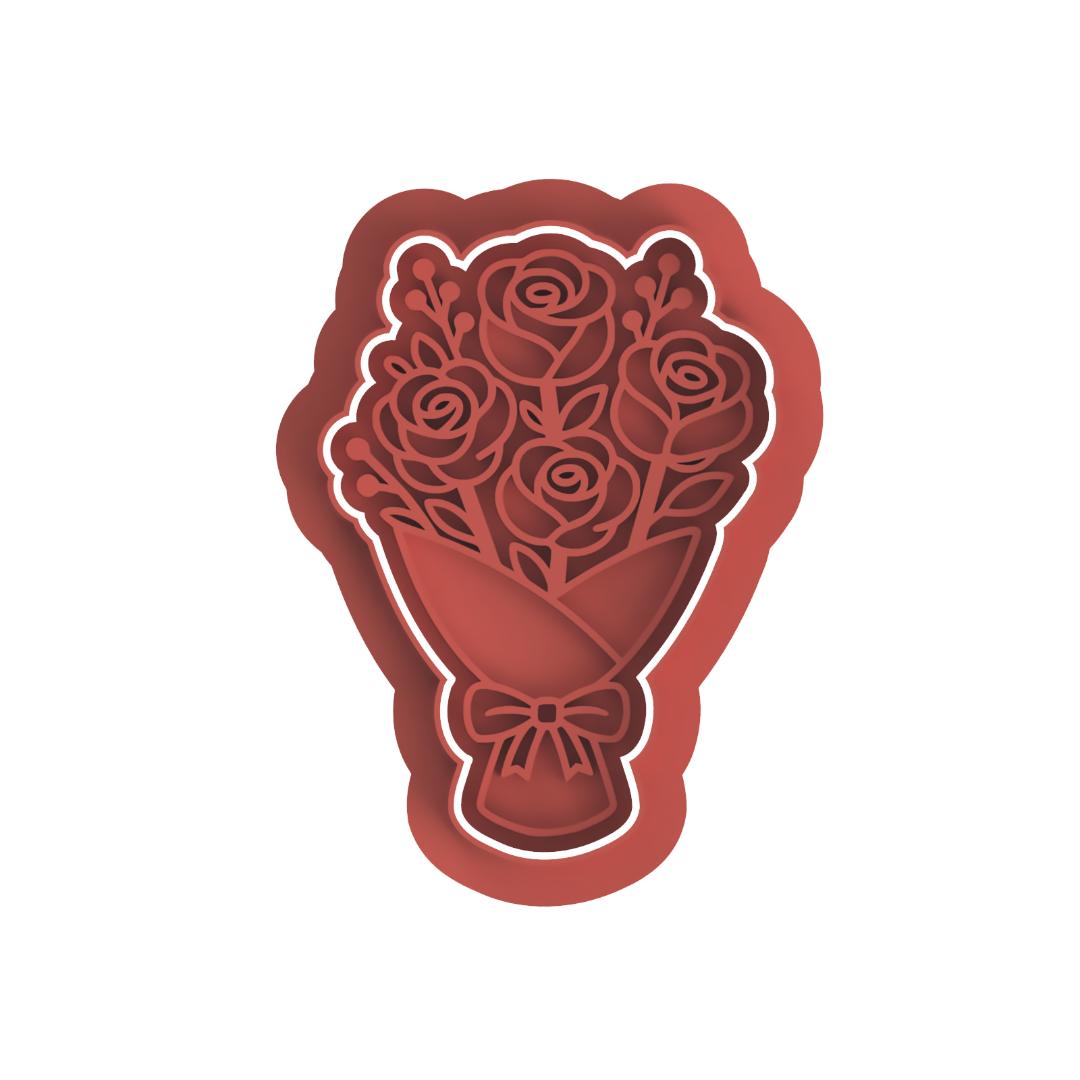 Bouquet of Roses Cutter & Stamp