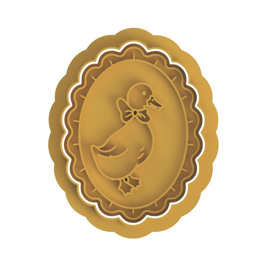 Goose plaque  stamp/cutter