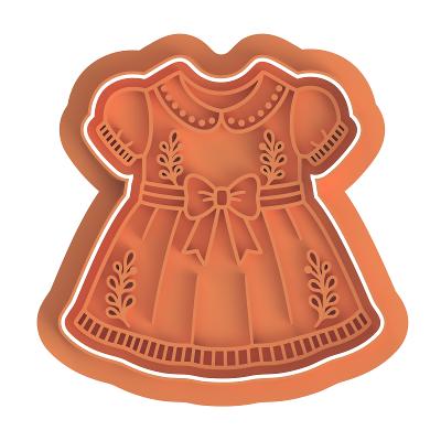Cielito lindo baby girl dress cutter/stamp