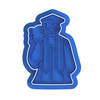 Graduate Male Cutter & Stamp