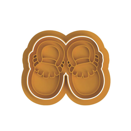 Baby moccasins  Cutter & Stamp