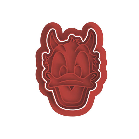 Donald face Halloween faces Cutter/Stamp