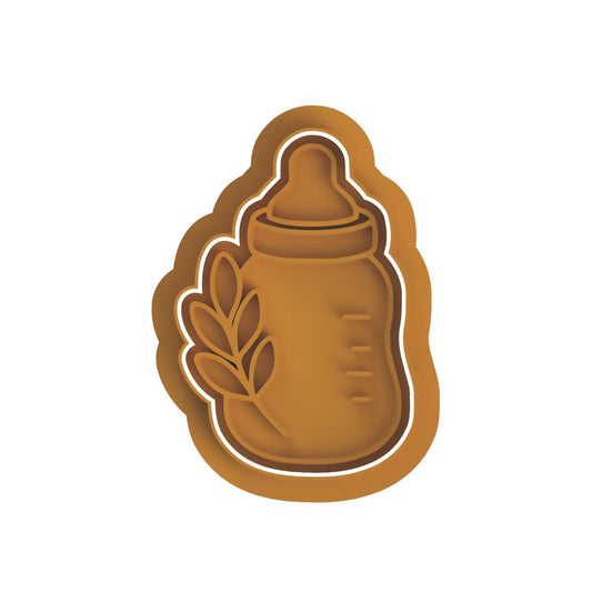 Baby bottle with branch Cutter & Stamp