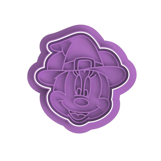 Girl Mouse  face Halloween faces Cutter/Stamp